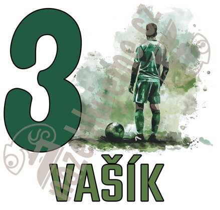Narozeninová nažehlovačka Fotbal