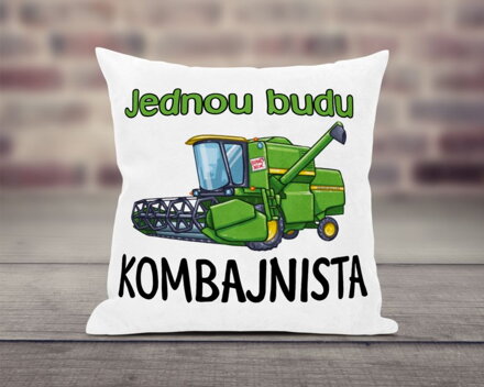 Polštář Budu kombajnista