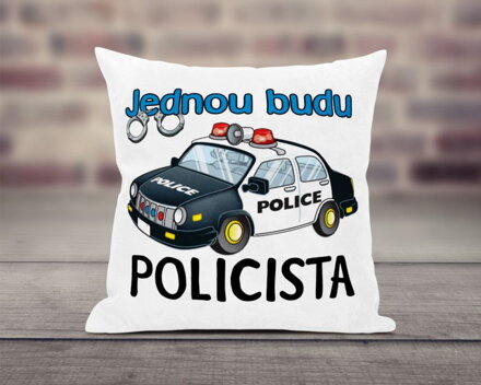 Polštář Budu policista