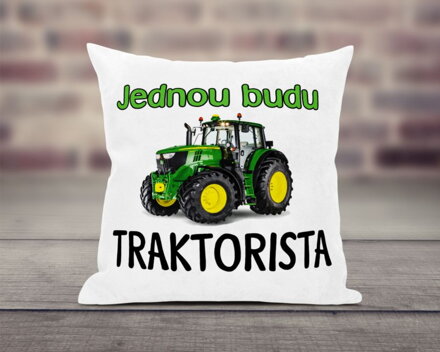 Polštář Budu traktorista