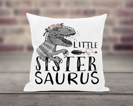 Polštář Little Sistersaurus