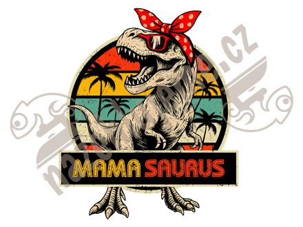 Nažehlovačka Mamasaurus 1