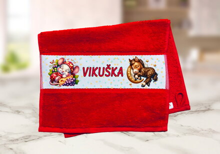 Ručník Spící zvířátka