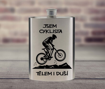 Placatka nerez Jsem Cyklista