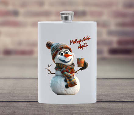 Placatka bílá Sněhuláček