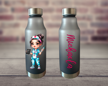 Plastová lahev na vodu Zdravotní sestra