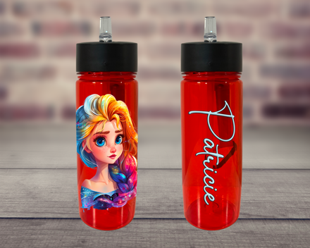 Plastová lahev s pítkem Ledový svět Plastová lahev s pítkem Ledový svět