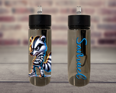 Plastová lahev s pítkem Punk/Rock