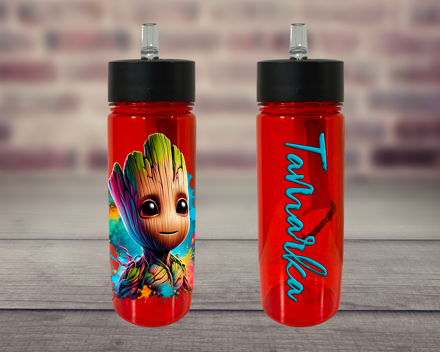 Plastová lahev s pítkem Vesmírný G Plastová lahev s pítkem Vesmírný G