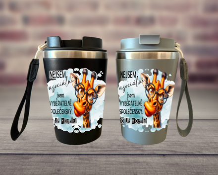 Pohárek na kávu Nejsem asociální ON Pohárek na kávu Nejsem asociální ON