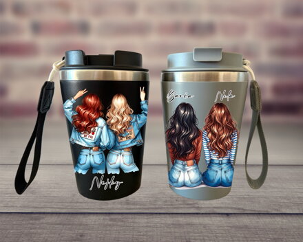 Pohárek na kávu Best friends