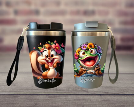 Pohárek na kávu Bláznivá zvířátka