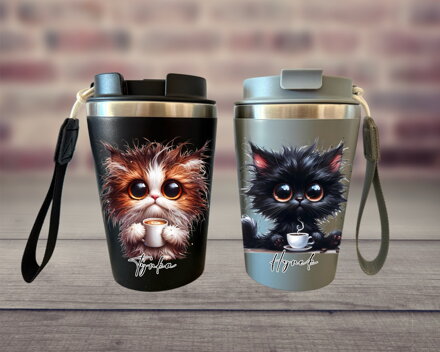 Pohárek na kávu Cat coffee
