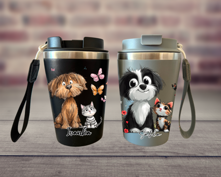 Pohárek na kávu Cat & Dog Pohárek na kávu Cat & Dog