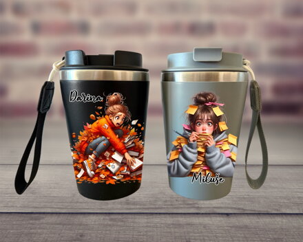 Pohárek na kávu Girl study