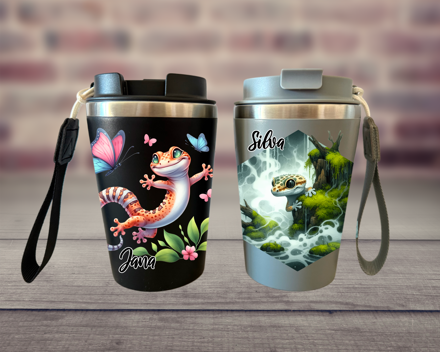 Pohárek na kávu Ještěrky Pohárek na kávu Ještěrky