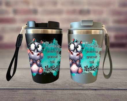 Pohárek na kávu Poslouchám