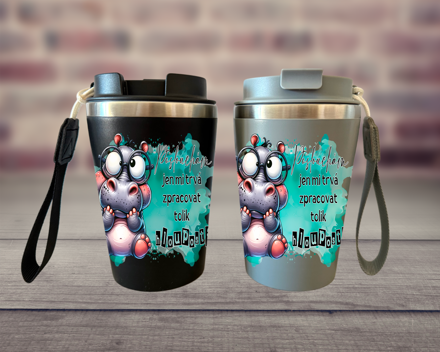 Pohárek na kávu Poslouchám Pohárek na kávu Poslouchám