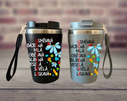 Pohárek na kávu Učitelka kytky