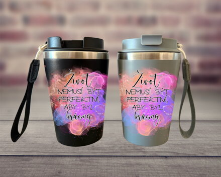 Pohárek na kávu Život nemusí být perfektní