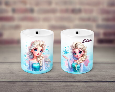 Pokladnička keramická Zimní svět