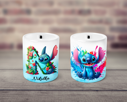 Pokladnička keramická Stitch
