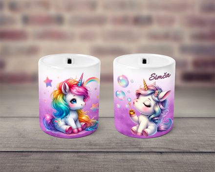 Pokladnička keramická Unicorn