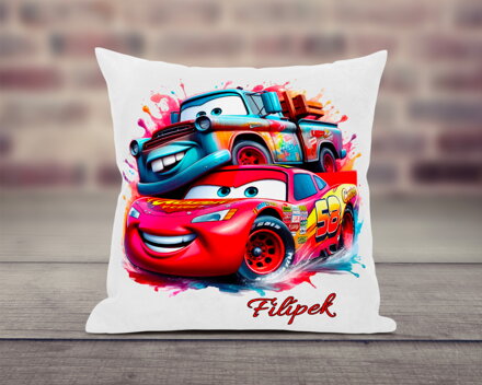 Polštář Auta Cars