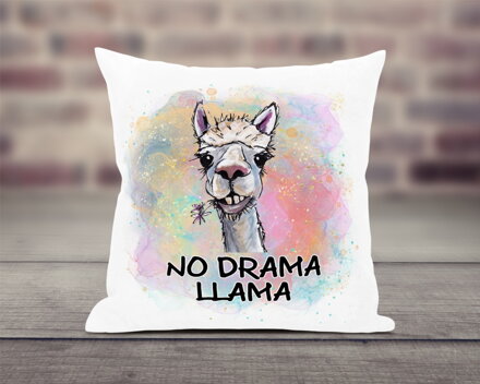 Polštář No Drama LLama