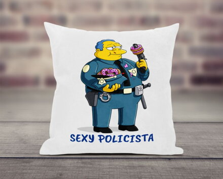Polštář Sexy policista 2