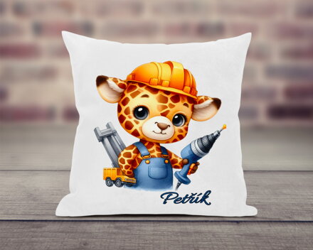 Polštář Žirafy