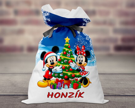 Mikulášský pytlík Vánoční Minnie a Mickey