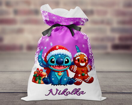 Mikulášský pytlík Vánoční Stitch