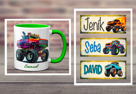 Sada 3 Monster Truck