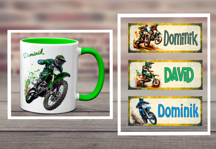 Sada 3 Motocros