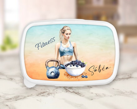 Plastový box 2 Fitness