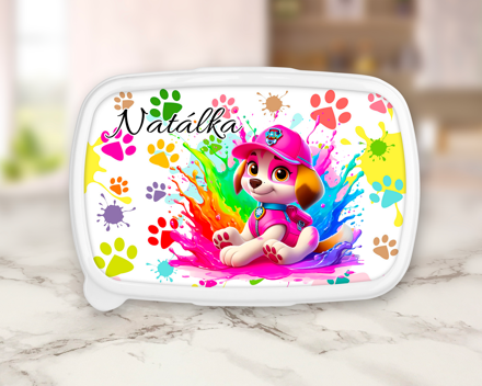 Plastový box 2 Duhový pejsci