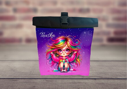 Taška na kolo Duhová dívka