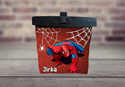 Taška na kolo Spidermann červená