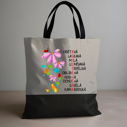 Skládací taška Asistentka kytky