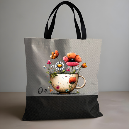 Skládací taška Flowers