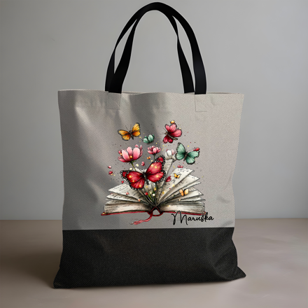 Skládací taška Květinová kniha