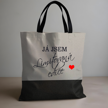 Skládací taška Jsem LIMITOVANÁ EDICE