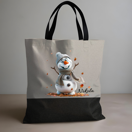 Skládací taška Sněhuláček