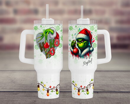 Maxi cestovní hrnek Grinch
