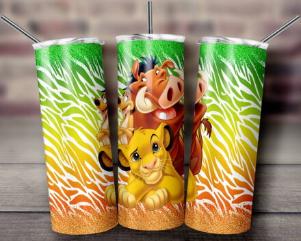 Termoska s brčkem 600 ml Lví král