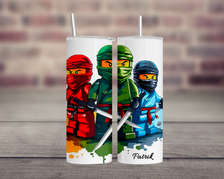 Termoska s brčkem Ninja