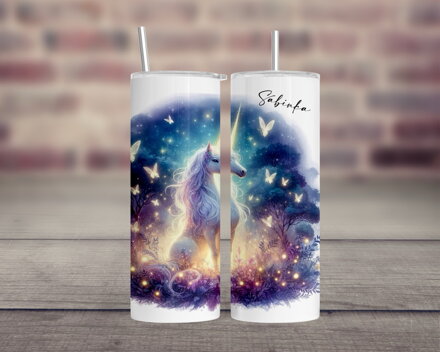 Termoska s brčkem Unicorn