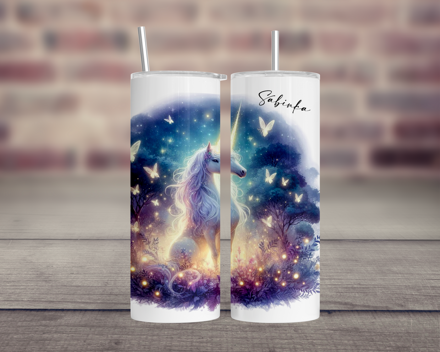 Termoska s brčkem Unicorn