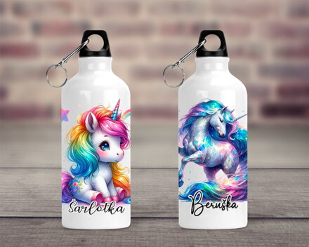Cestovní hliníková lahev Unicorn